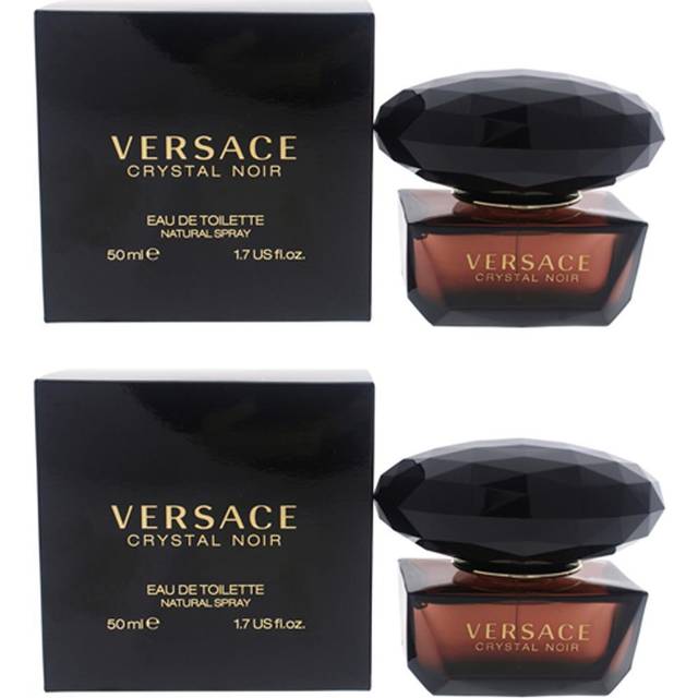Versace Versace Crystal Noir - Pack of 2 For Women 1.7 oz EDT Spray
