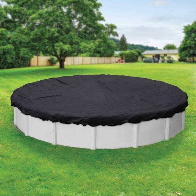 Robelle 3815 Mesh Winter Pool Cover for Round Above Ground Swimming Pools  15-ft. Round Pool