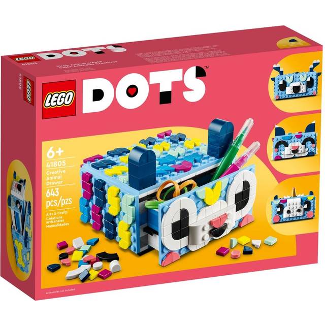 LEGO DOTS Creative Animal Drawer Toy Mosaic Kit 41805