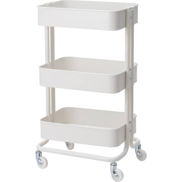RÃSKOG Trolley, dark grey 35x45x78 cm