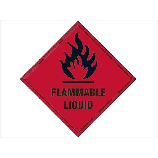 Scan 1850S Flammable Liquid SAV - 100 x 100mm