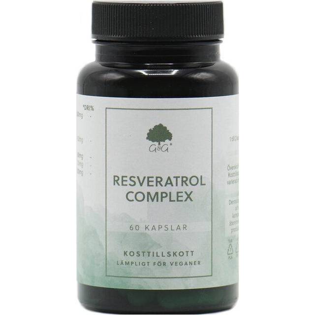 G&G Resveratrol Complex 60 kapslar