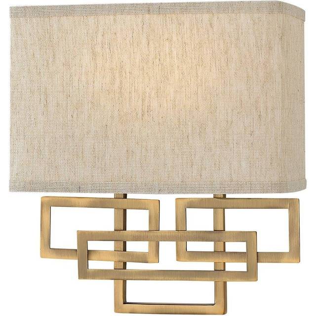 Hinkley Lighting HK/LANZA2 BR Lanza 2 Light Wall Light
