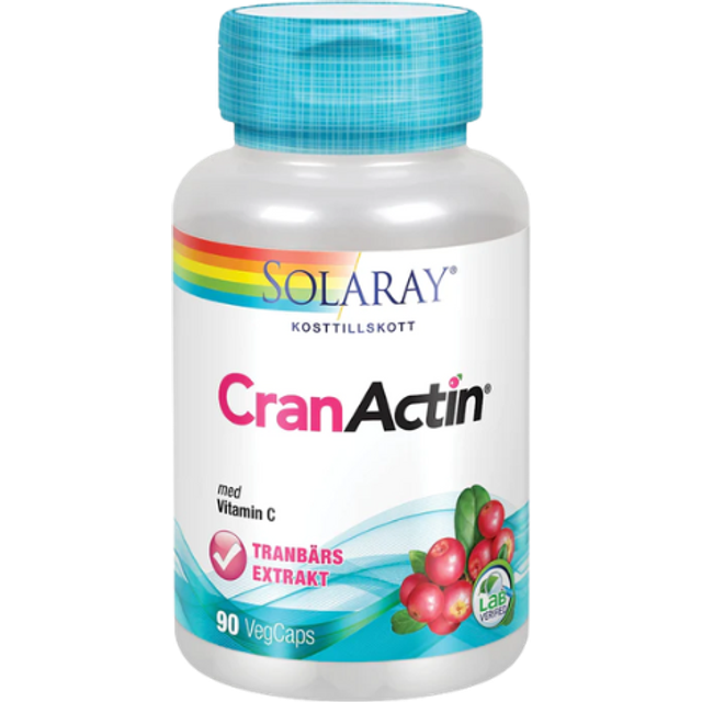Solaray CranActin 90 kapslar