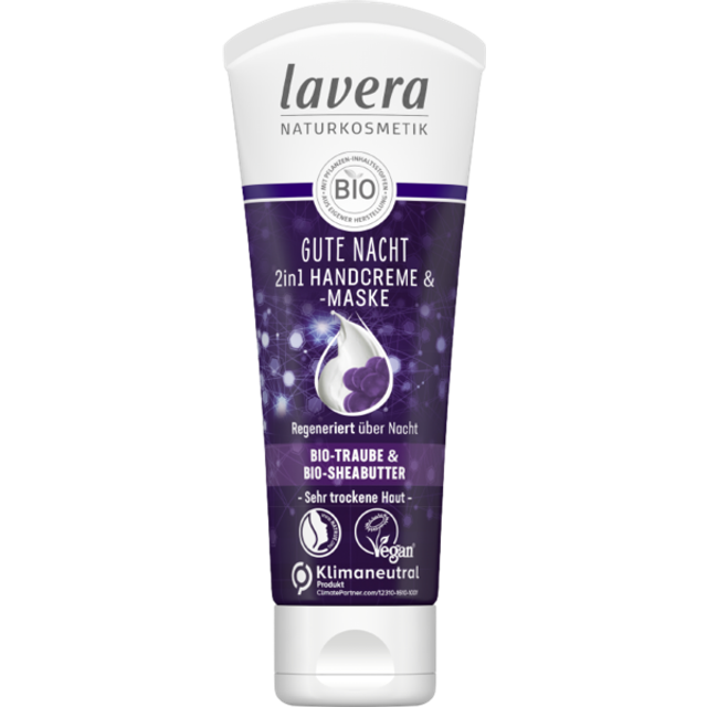 Lavera Kropspleje Body SPA Håndpleje God nat 2-i-1 håndcreme 75ml