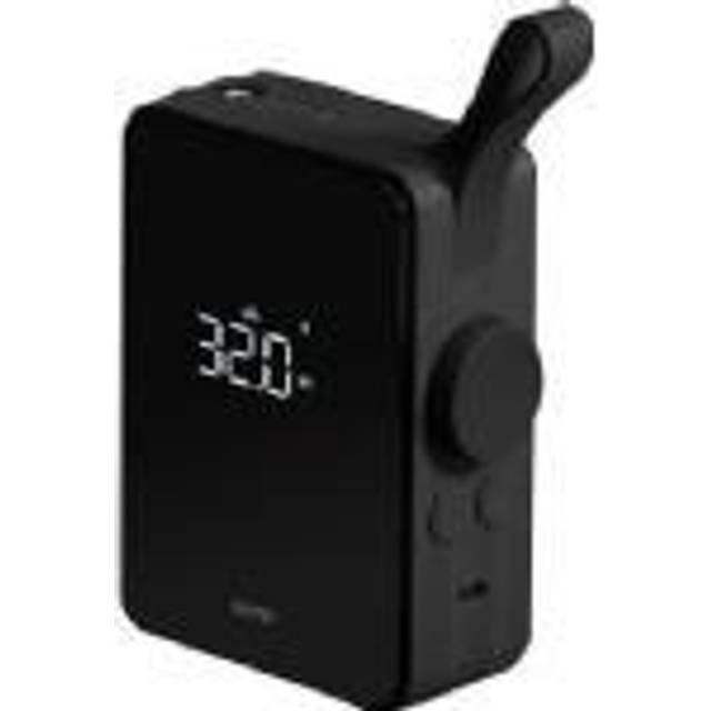 Elektrisk Dækpumpe HOTO QWCQB001, 2500mAh (sort)