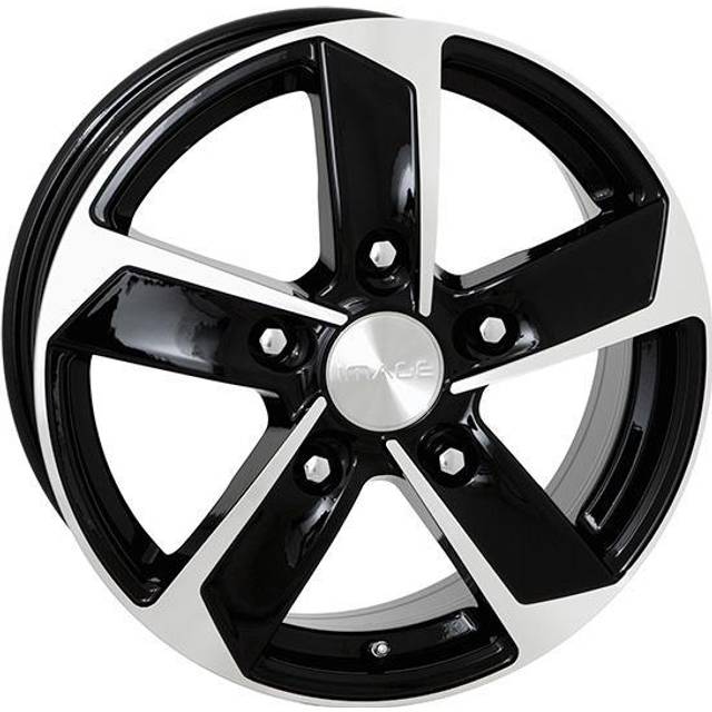 Image Strong Gloss Black Polished 6.5x17 5/130 ET62 B78.1 (6.5x17 5/130 ET62 B78.1)