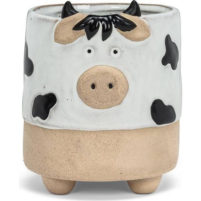 "Abbott Collection 27-CRITTER-826-LG Large Cow on Legs Planter  5"""" H"