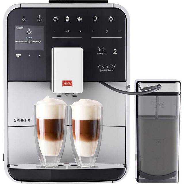 Melitta Automatisk Kaffemaskine Med Mælkeskummer - Espressomaskiner - Kitchy.dk