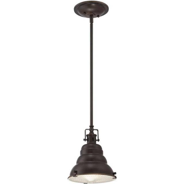 1 Bulb Ceiling Pendant Light Fitting Palladian Bronze LED E27 60W Bulb