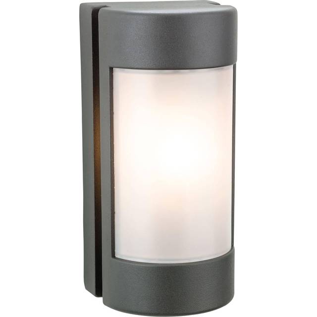 Firstlight Arena Modern Style Half Lantern in Graphite and Opal