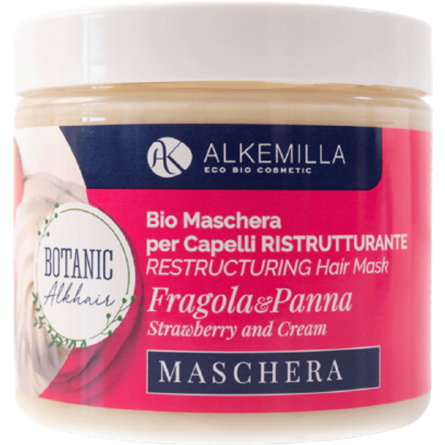Alkemilla Grädde & jordgunn restrukturerande hårmask 200ml