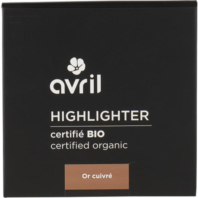 Avril Økologisk Highlighter - Or Cuivre