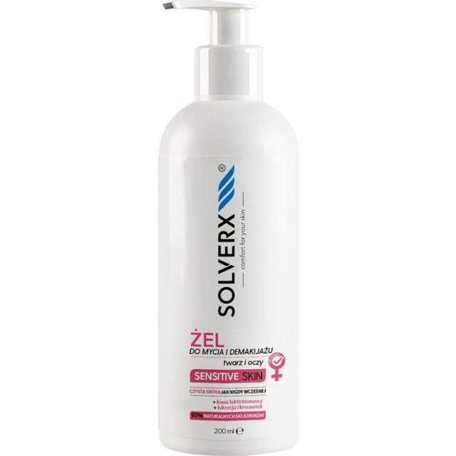 Solverx SOLVERX Sensitive Skin Cleansing and cleansing gel eyes 200ml