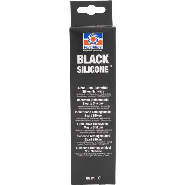 Permatex Svart RTV Silikon 80 ml - Tätningsmedel