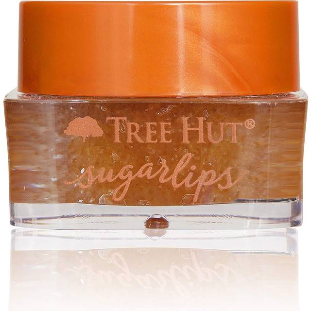 Tree Hut Sugarlips Sugar Lip Scrub  Brown Sugar 0.34oz Jar  Shea Butter and Raw Sugar Scrub Ultra-Hydrating Lip Exfoliator  Lip Care