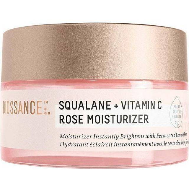 Biossance Squalane + Vitamin C Rose Moisturiser 50Ml