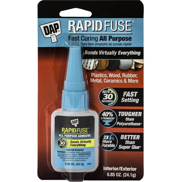 DAP Rapid Fuse All Purpose Glue-.85oz Clear