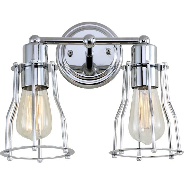 Jonathan Y Designs1-Light Evelyn Chrome Vanity Light