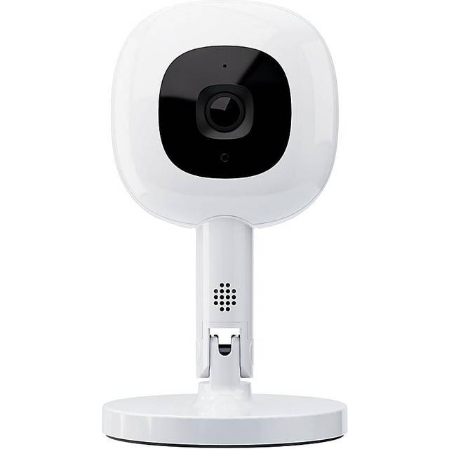 Nanit Pro Smart Babymonitor & Flex Stand – 1080p säker Wi-Fi videokamera, sensorfri sömn och andningsmätare, 2-vägs ljud, ljud och rörelsevarningar, nattvision och andningstejp – vit