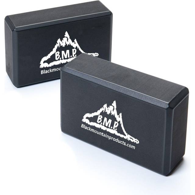 Black Mountain Products Professional Grade Yoga Blocks Se of Two  3x6x9-Inch
