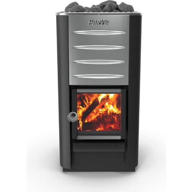 Bastuaggregat Harvia M3 Vedeldat 16,5Kw Svart