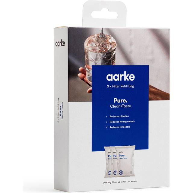Aarke Purifier Water Filter Refill Granules, Pack of 3, Pure