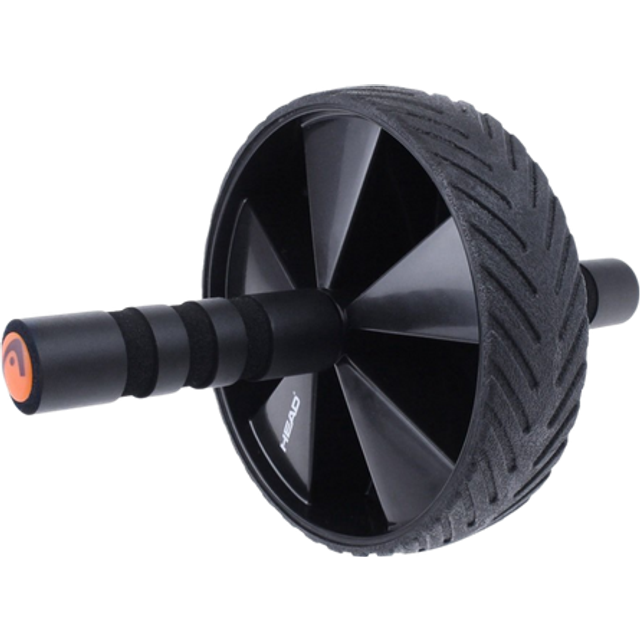 Head Stomach Wheel & Mini Mat Svart