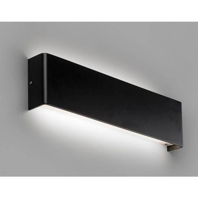 Faro NASH - Integrated LED Up & Down Wall Light Black, 3000K