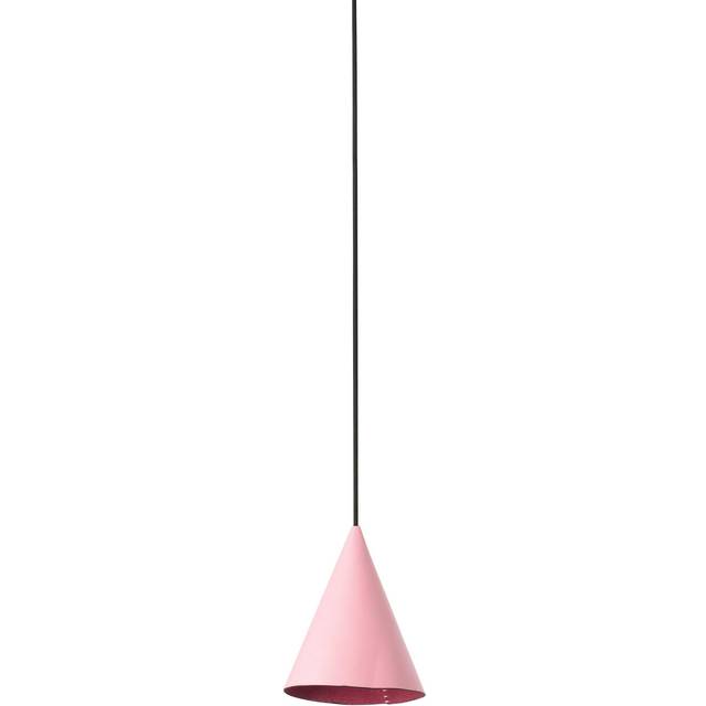 Faro Fada - LED Slim Dome Ceiling Pendant Light Pink 10cm