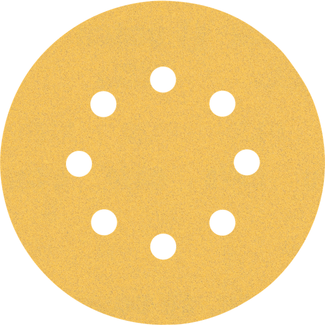 Bosch Professional 50x Expert C470 Sandpaper (Ø 125 mm, Kornstorlek 120, tillbehör Planslip)