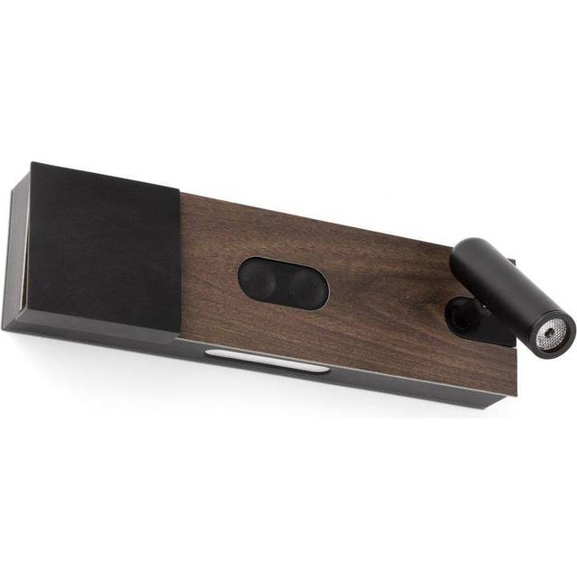 Faro MAGOS - Integrated LED Reading Light Wall Light Brown, 2700K
