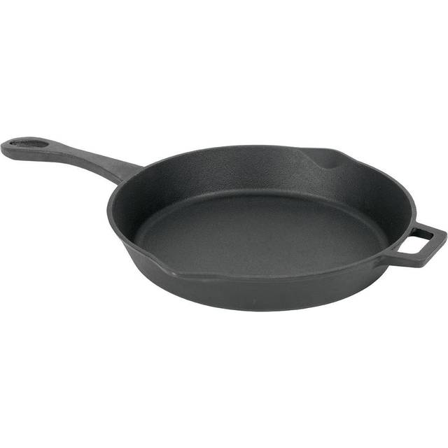Bayou classic 7432 12-in cast Iron Skillet Features Helper Handle and