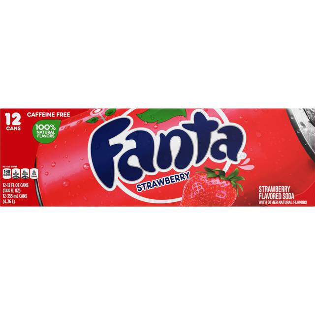 Fanta Strawberry 335ml x 12-pack