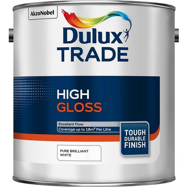 Dulux Trade High Gloss Brilliant White 2.5L