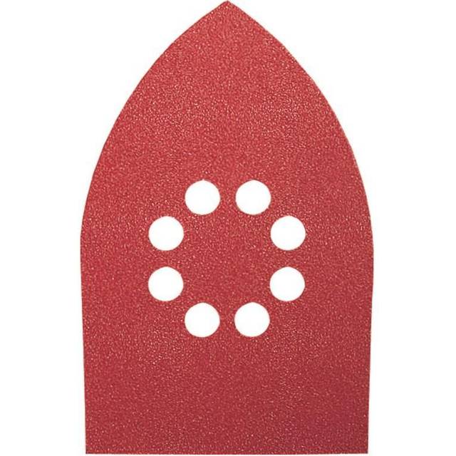 Bosch Punched Hook and Loop Multi Sanding Sheets 100mm x 170mm Assorted Pack of 5