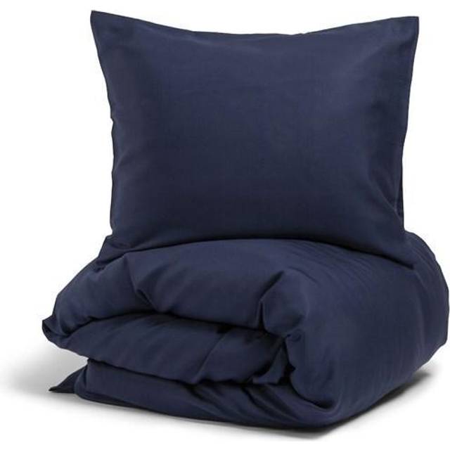 Nottingham Percale Lyocell 3-Dels Påslakan Kingsize, 230x220, Marinblå
