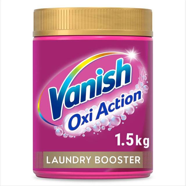 Vanish Gold Oxi Action Colour Safe Powder Fabric Stain Remover, 1.5kg