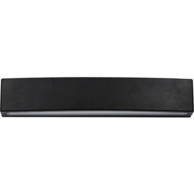 Okolona 2 Light Wall Lamp - Black (8cm H X 45cm W X 9.5cm D)