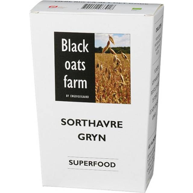 Glutenfri Havregryn Svart, Grovvalsade EKO - 330 g