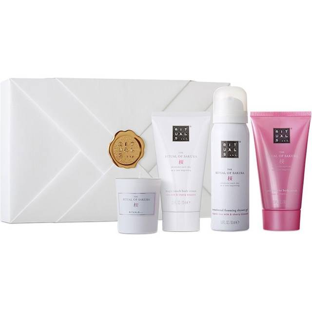 RITUALS Gift Set For Women from The Ritual of Sakura, Small - With Rice Milk & Cherry Blossom - Skin Nourishing & Renewing Properties