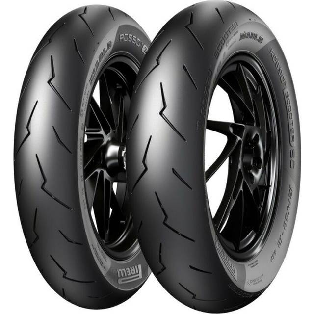 Pirelli Diablo Rosso Scooter Tyre - 100/90 12 (64P) TL - Front