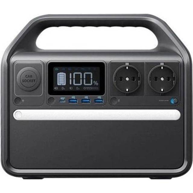 ANKER PowerHouse 535 512 Wh Portable Power Station, Black