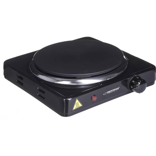 Esperanza PINATUBO - El-varmeplade - 1.5 kW - sort