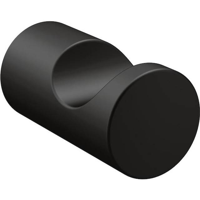 Moen Align Matte Black Modern Single Robe Hook  YB0403BL