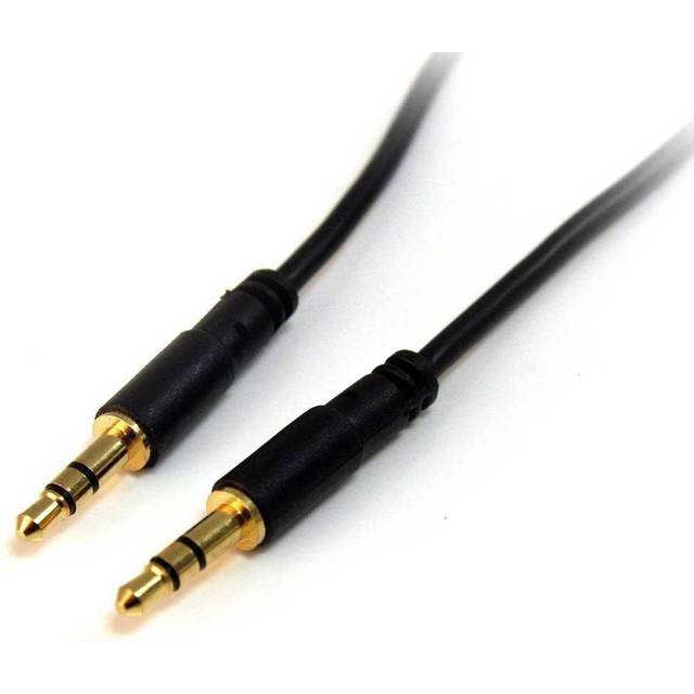 StarTech.com 15 fot (15 fot) 3,5 mm ljudkabel - 3,5 mm smal ljudkabel - guldpläterade kontakter - hane/hane - Aux-kabel (MU15 MMS)