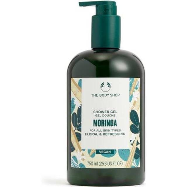 The body shop vegan moringa shower gel 750 ml (new)