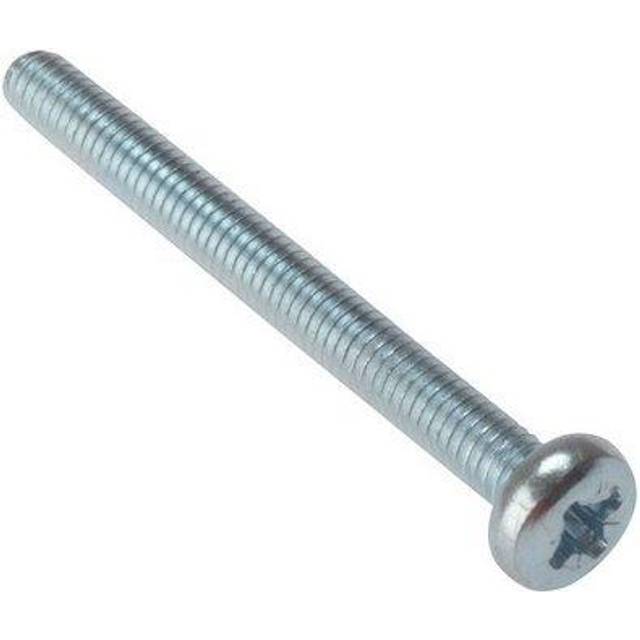 Forgefix Phillips Pan Head Machine Screw M5 x 20 (25 Pack) in Silver Steel