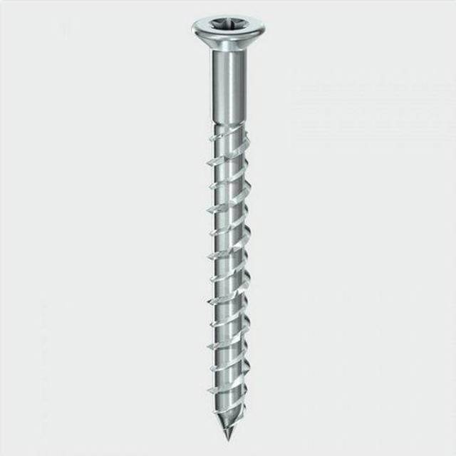 Timco - Multi-Fix Countersunk Masonry Screw 6 x 80 Qty 100