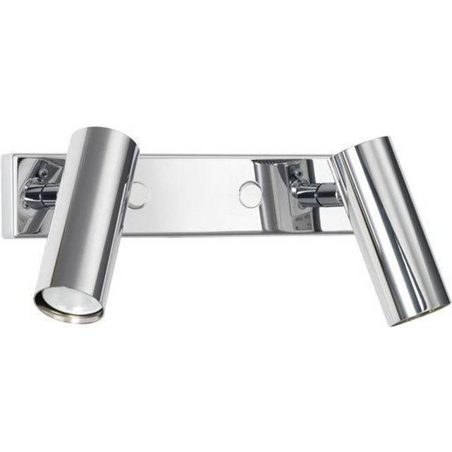 Örsjö Belysning Puck Dubbel wall lamp Chrome, led